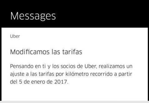 Uber México incrementa 18% las tarifas a partir del HOY MISMO ¡Gracias Gazolinazo!