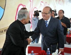 Graco Ramirez, unción de obispo de la Arquidiócesis, Catedral, Cuernavaca, Julio, 2013 (18)