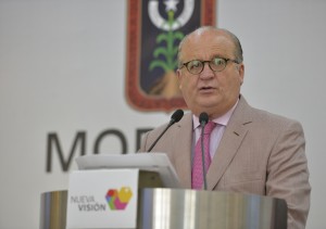 Graco Ramirez, conferencia de prensa, Casa Morelos, Mayo, 2014 (1)