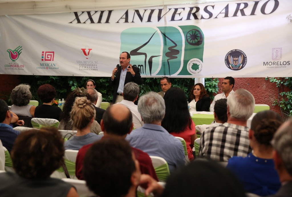 11 Jorge Messeguer, Conmemoración del XXII aniversario Asociación de Colonos del Estado de Morelos