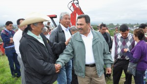 JMB en Arranque de Obra en el Ejido de Santa María (1)