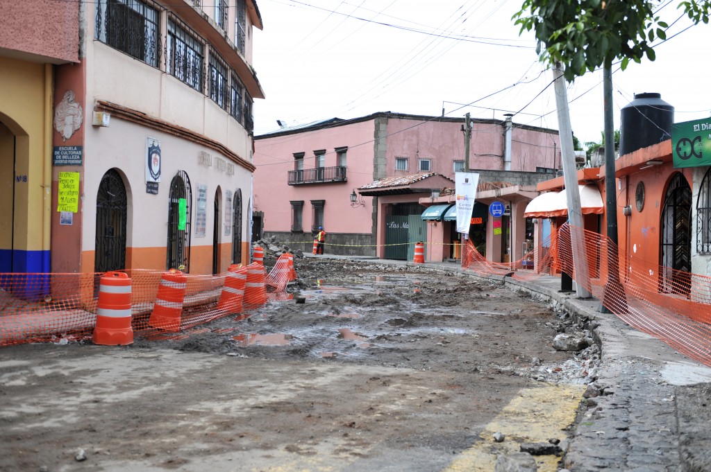 Aspectos avance de obra calle Ricardo Linares (1)