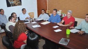 Cámara Nacional de Comercio, Servicio y Turismo, encabezada por su presidente, Antonio Sánchez Purón