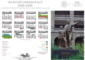 calendario escolar