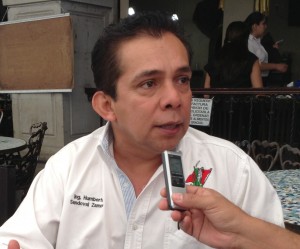 Humberto Sandoval Zamora coordinador en turno del Congreso Agrario Permanente