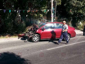 Atiende CEPCM accidente carretero en Carretera federal Cuernavaca – Cuautla Km2823