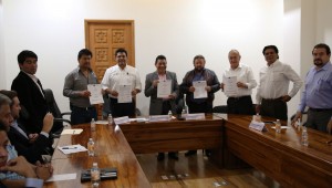 Firma del Convenio para la Construcción de la Olla Captadora de Agua del Huitzilac (1)