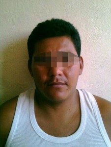 Sergio Ricardo Garza León, 29 años de edad (Acompañante), originario del Estado de Morelos.