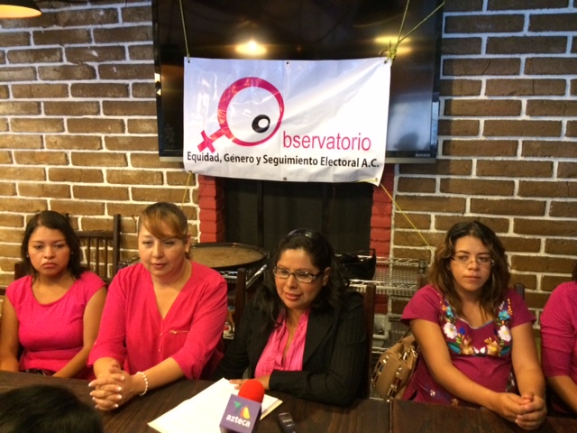 presidenta del Observatorio de Equidad y Género y Seguimiento Electoral, Esveide Adame Hernández