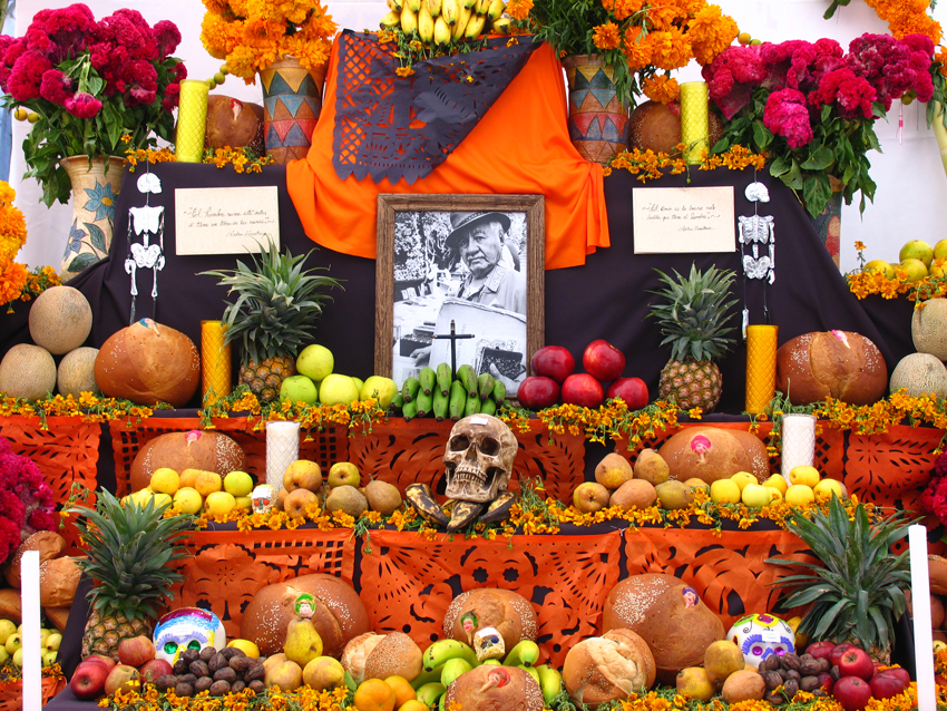 Cuánto cuestan las ofrendas del altar de muertos.