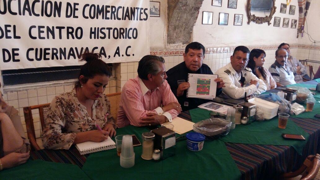 Se reúne encargado del Mando Único con comerciantes del Centro ...
