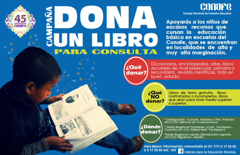 Inicia campaña de donación de libros para comunidades marginadas – Zona ...