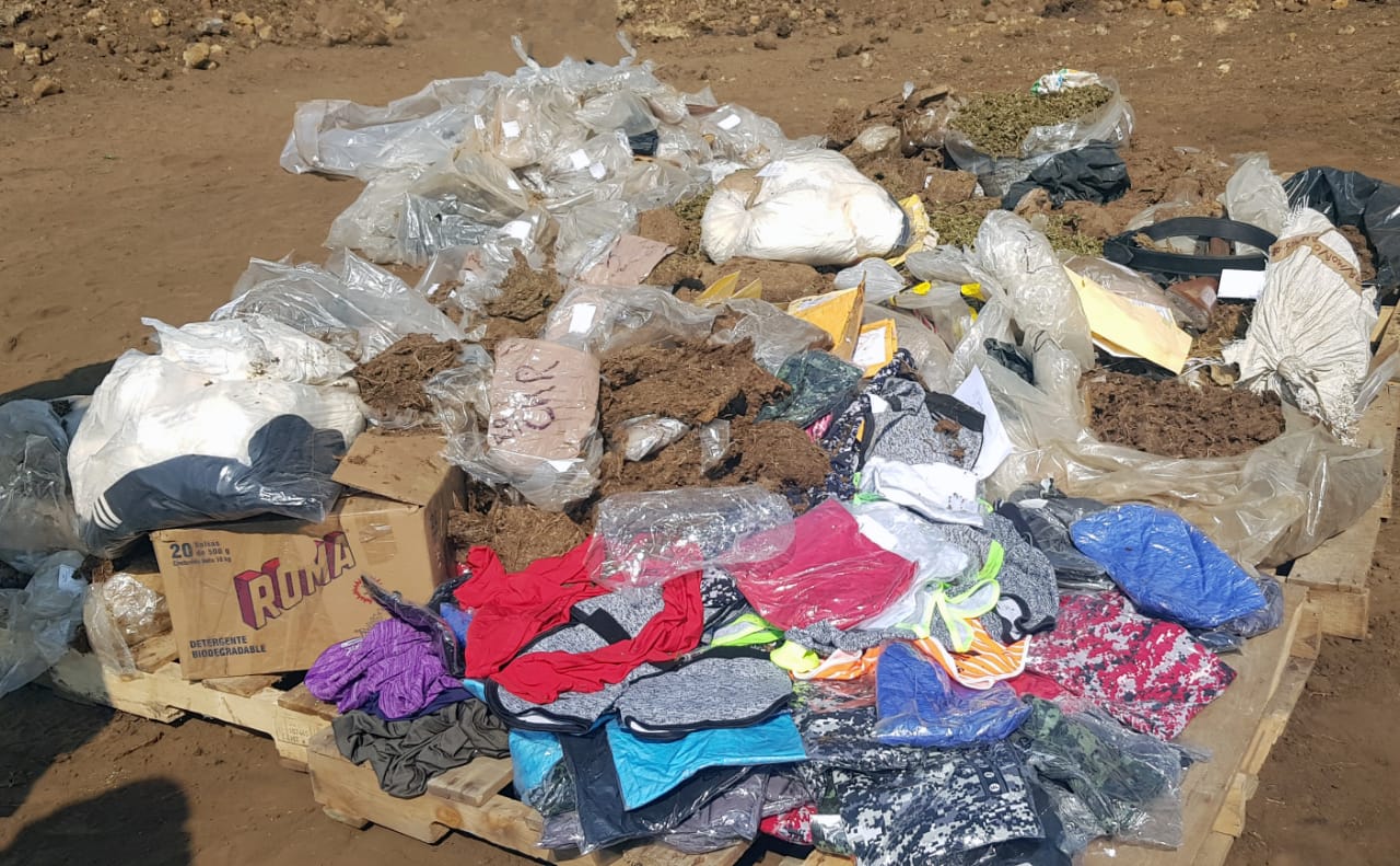 Incineran diversas drogas y objetos del delito en el campo de tiro “Los ...