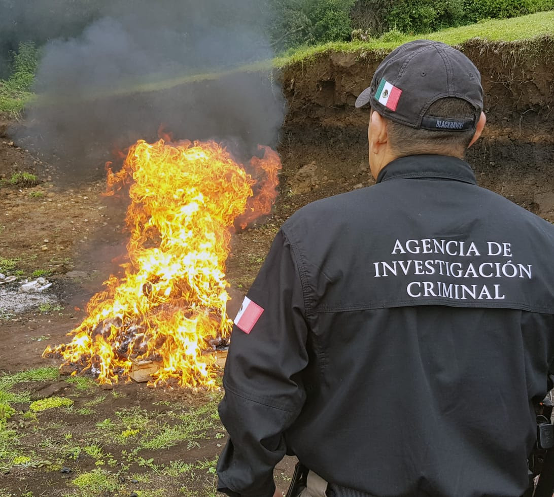 Incineran drogas en un campo de tiro en el municipio de Huitzilac ...