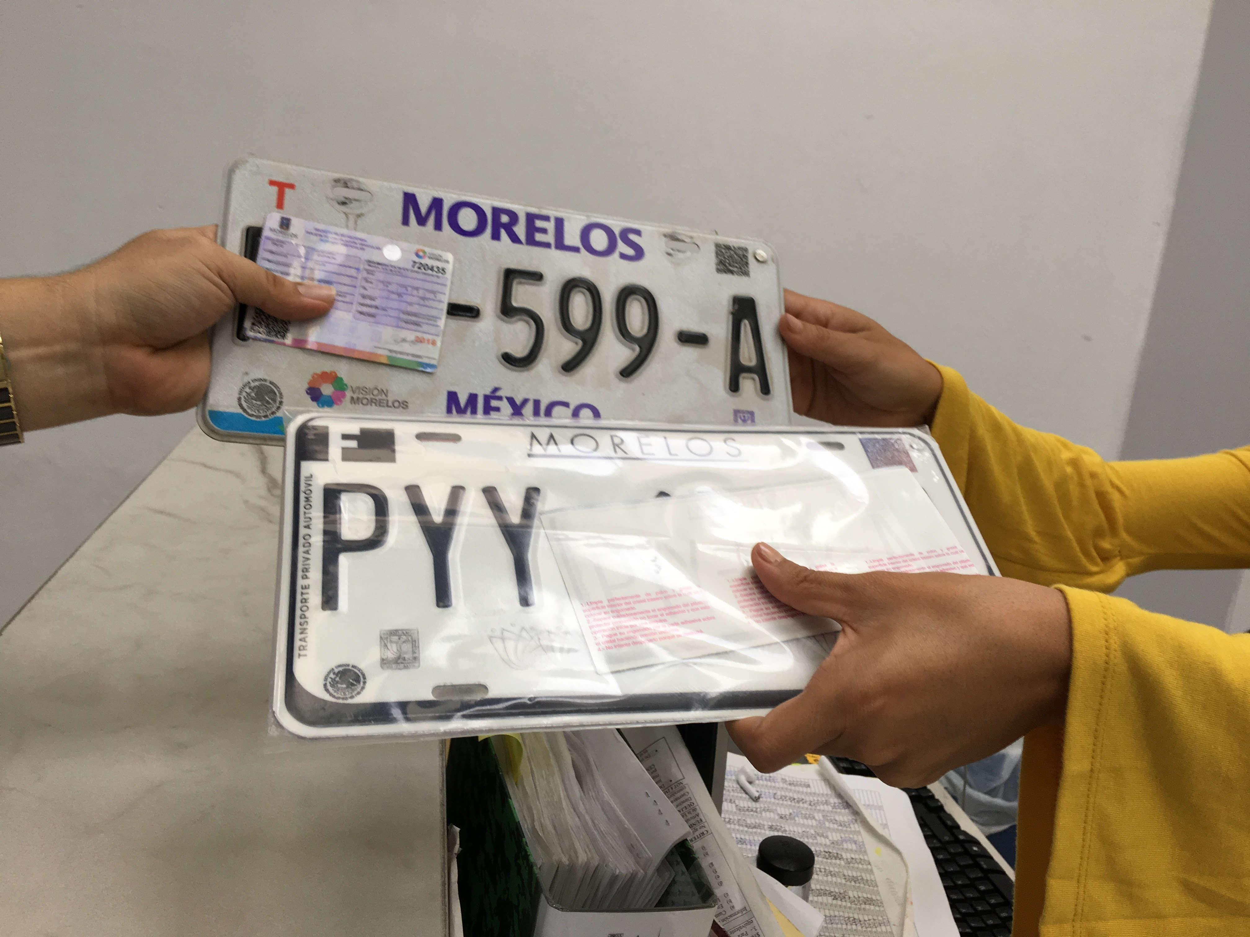 Últimos días para realizar el Canje total de Placas 2019 Zona Centro