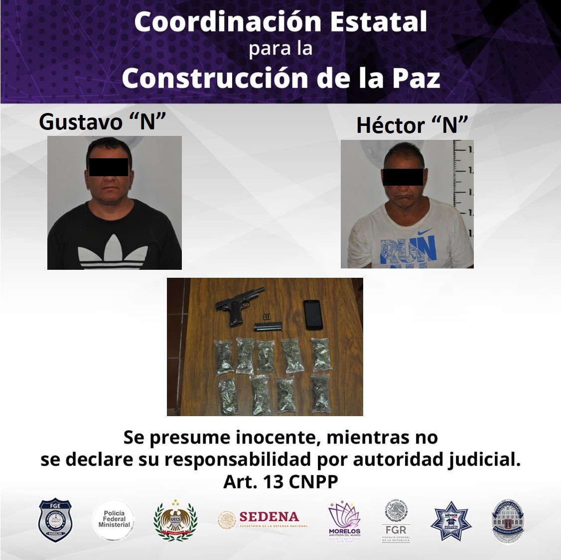 Detienen con armas y droga a dos hombres en Yautepec – Zona Centro Noticias